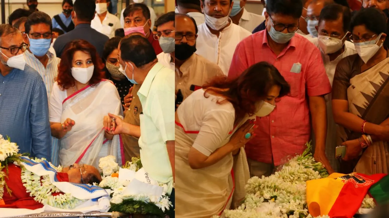 Moon Moon Sen, Subrata Mukherjee, সুব্রতকে শ্রদ্ধা মুনমুন সেনের, Subrata Mukherjee, Subrata Mukherjee death, Subrata Mukherjee acting career, Subrata Mukherjee in Serial, Subrata Mukherjee-Moon Moon Sen, Moon Moon Sen, Tollywood, সুব্রত মুখোপাধ্যায়, সুব্রতর সঙ্গে মুনমুন সেনের অভিনয়, সুব্রত মুখোপাধ্যায়ের সিরিয়াল, সুব্রতর অভিনয়, bengali news today