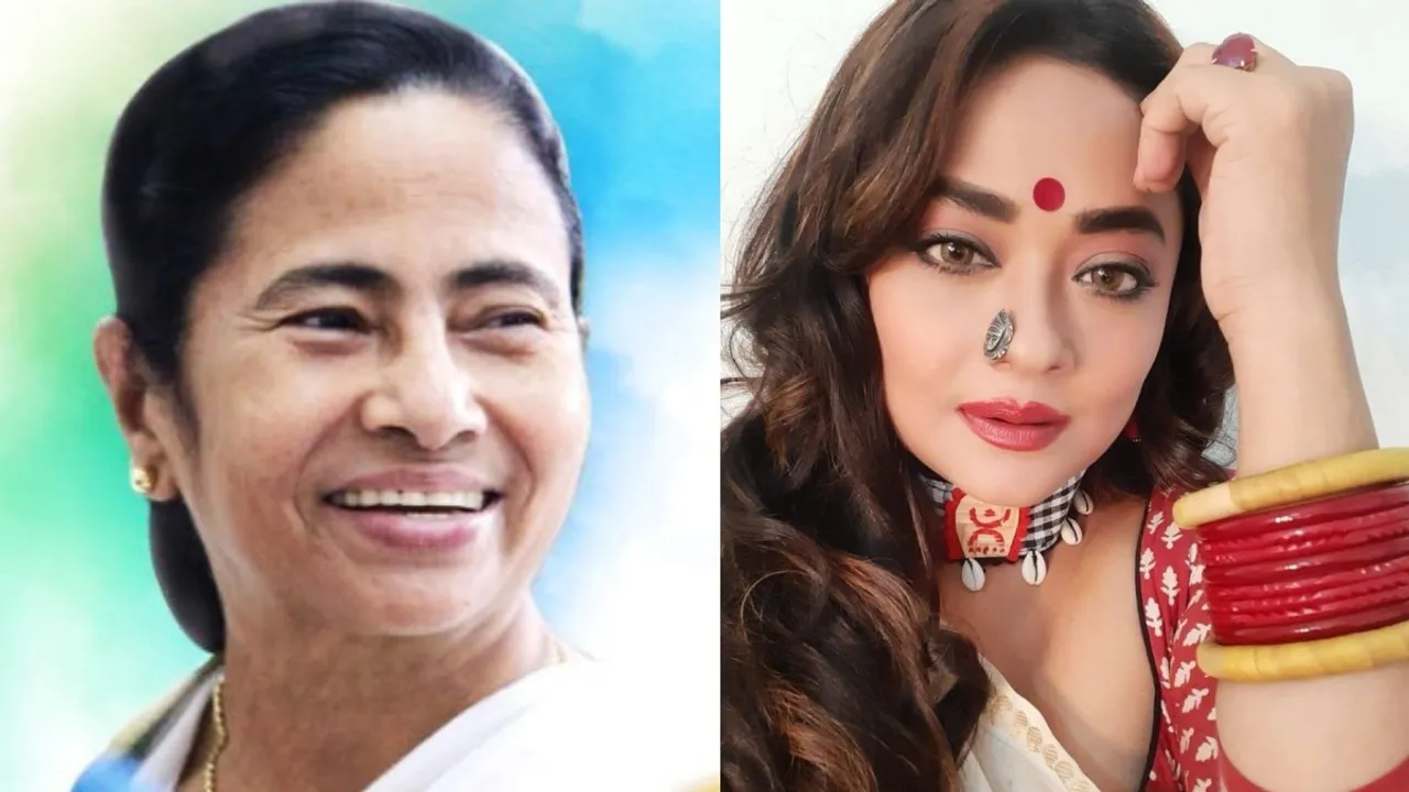 Rupanjana Mitra, Mamata Banerjee, TMC, BJP, মমতা বন্দ্যোপাধ্যায়, রূপাঞ্জনা মিত্র, মমতার ডাকা বিজয়া সম্মিলনীতে গেলেন রূপাঞ্জনা, Kolkata News, Tollywood, bengali news today