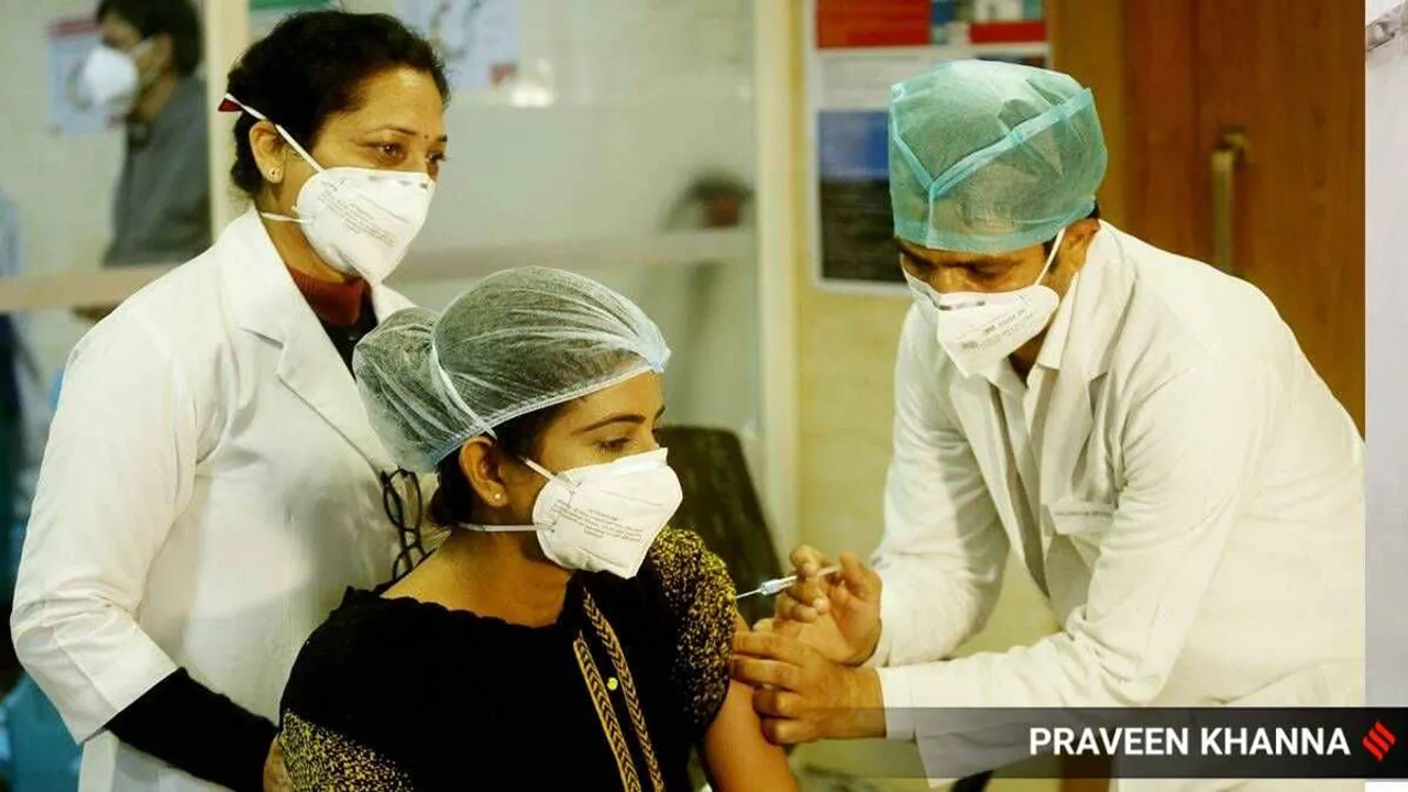 In 48 districts of india first dose coverage less than 50 percent