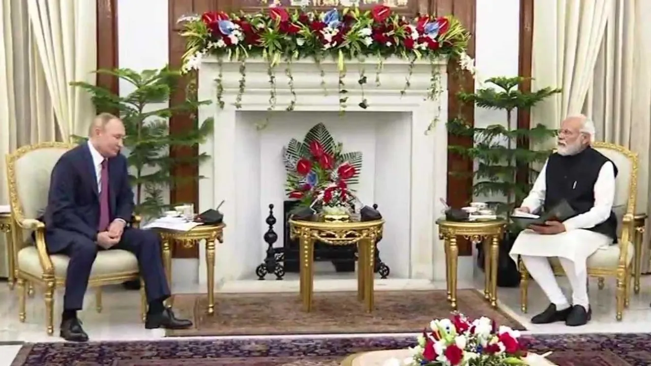 Vladimir Putin, PM Modi. Indo-Russia