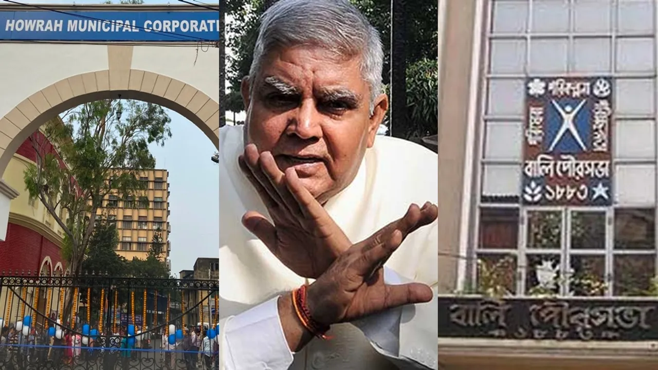 jagdeep dhankhar signs howrah and bally municipality separation bill