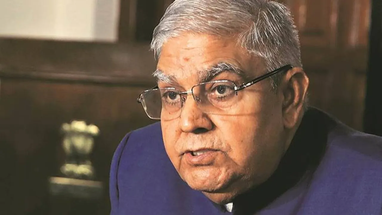 bjp spokesperson scoffed bengal governor dhankhar for tweeting about Hanskhali