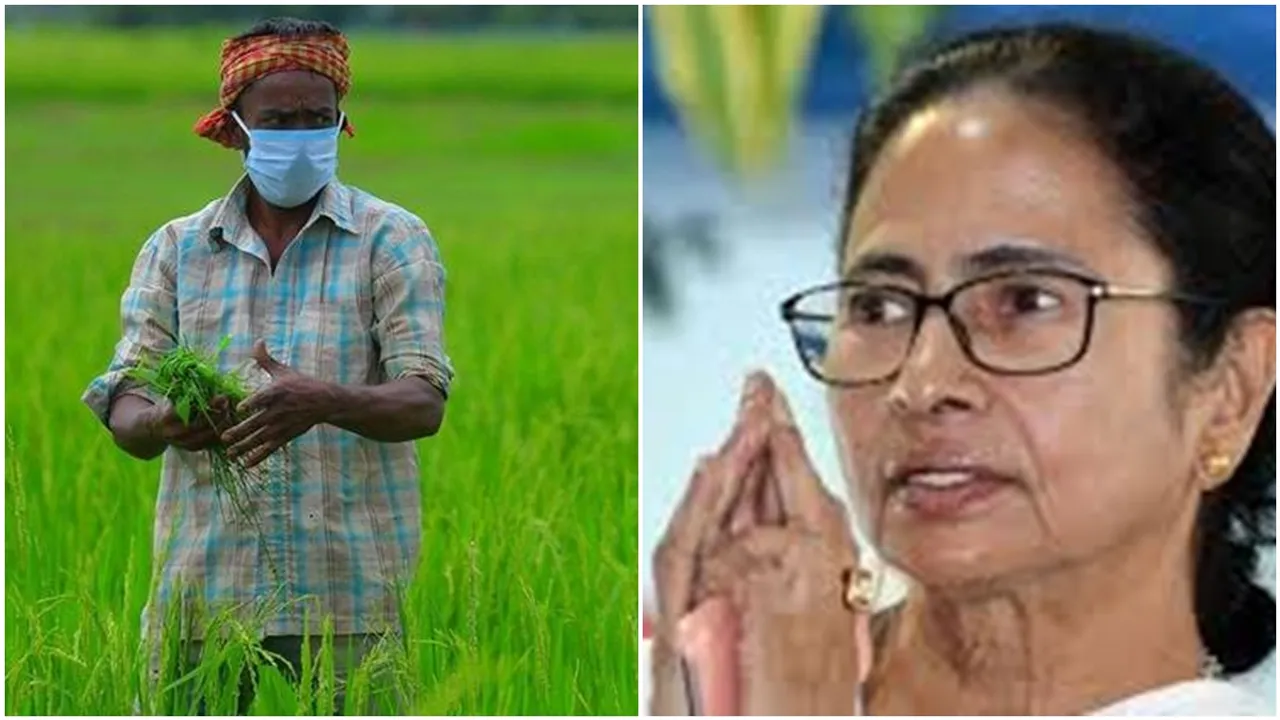 On Farmers' Day, Chief Minister Mamata Banerjee expressed her gratitude to the food givers of the country