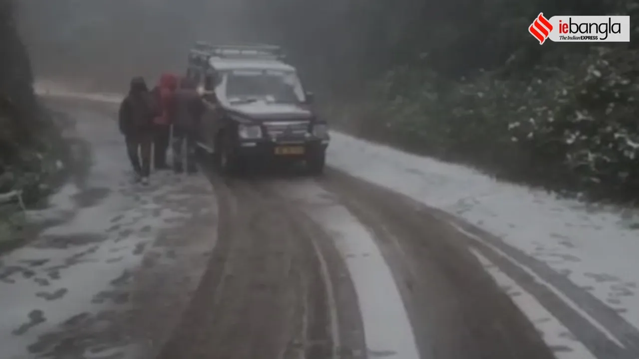 snowfall darjeeling 2021