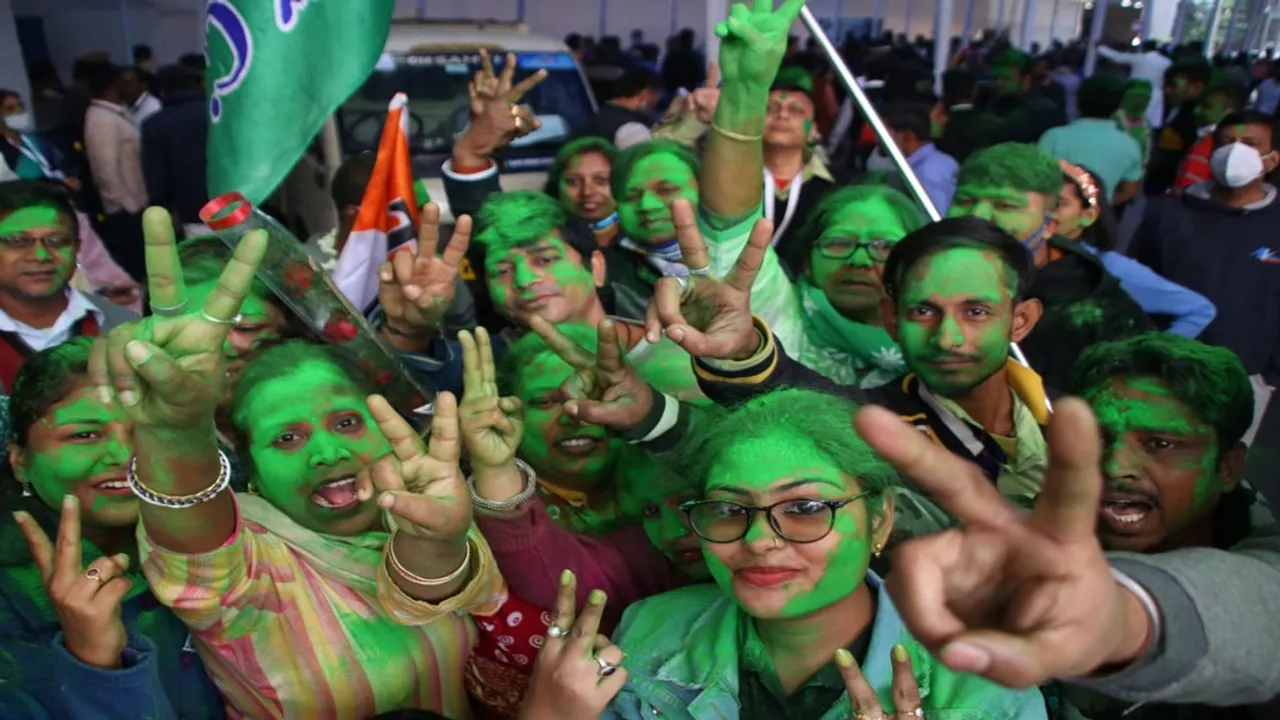 Tmc Leader Abhisekh Banerjees Tweet on TMCs massive victory on KMC Election 2021