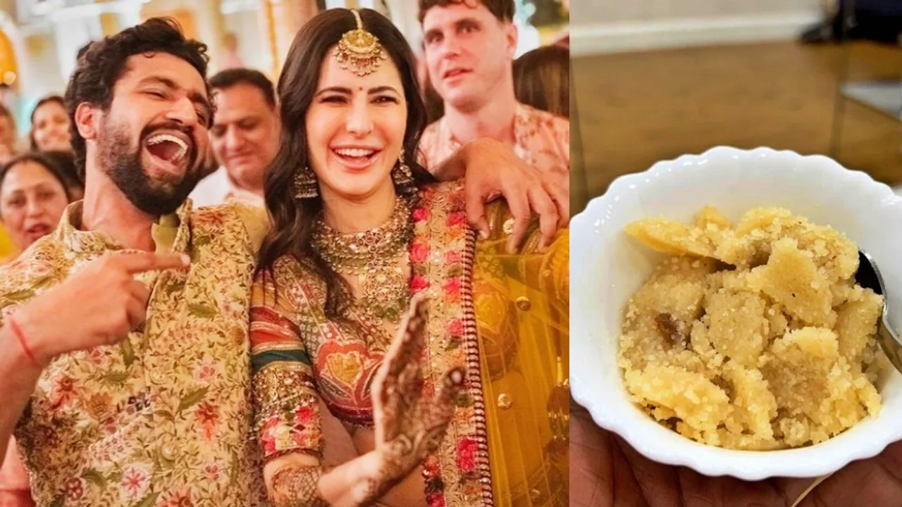 Katrina Kaif, Vicky Kaushal, Katrina Kaif-Vicky Kaushal Wedding, ক্যাটরিনা কাইফ, ভিকি কৌশল, ভিকি-ক্যাটরিনা, হালুয়া বানালেন ক্যাটরিনা, bollywood, bengali news today