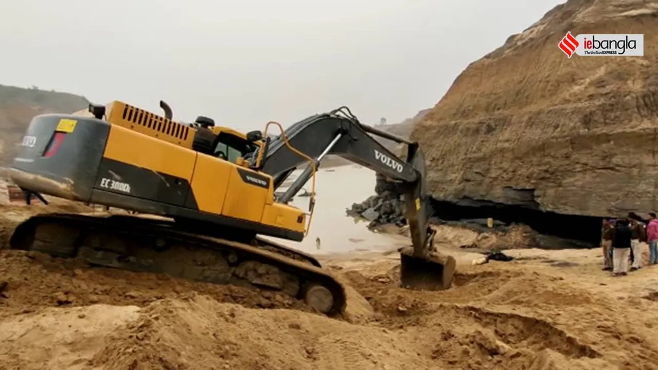 Coal block accident