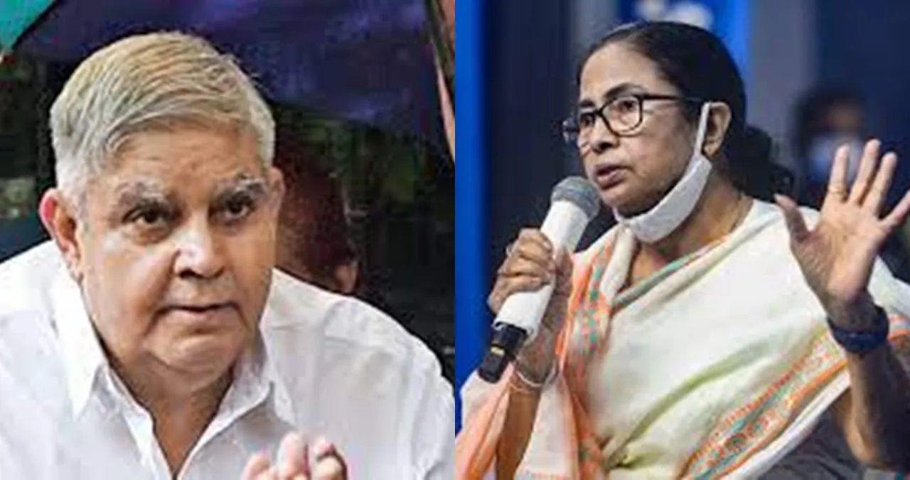 Wb Governor Jagdeep Dhankar requests Chief Minister Mamata Banerjee to sit in talks
