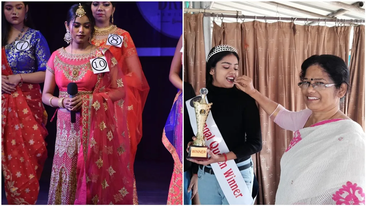 Tannishtha Bhowmick of Malda has achieved remarkable success in the glamor world