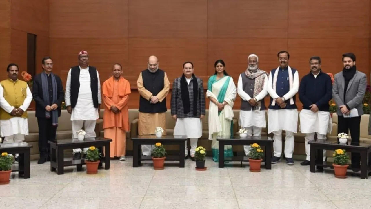 Uttar Pradesh Poll 2022, BJP Alliance, JP Nadda
