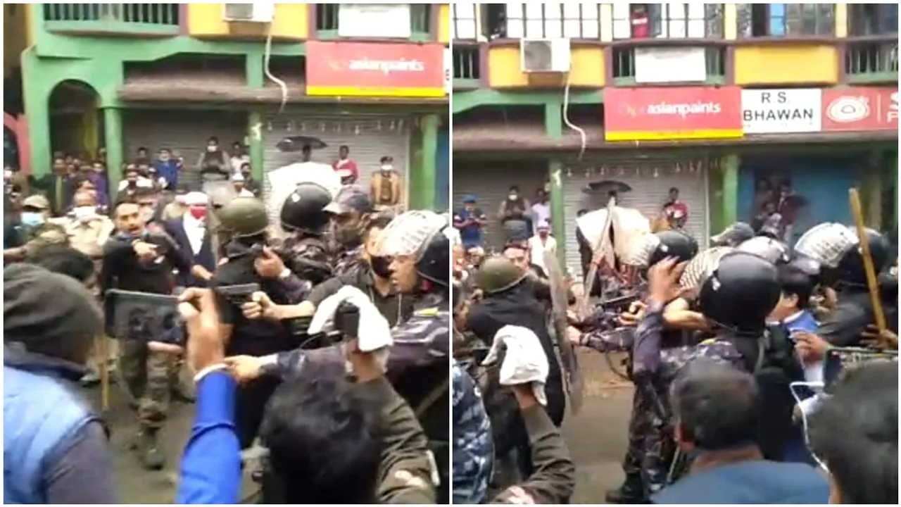 TMC BJP clash at bhatpara updates