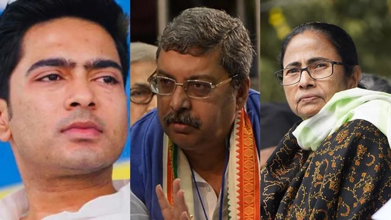 poster for and against kalyan banerjee debate continues in tmc