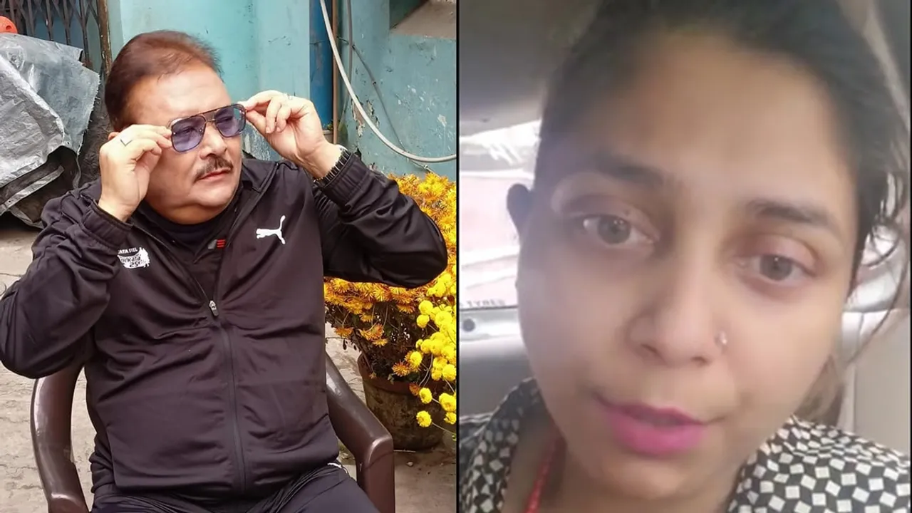 swari roy accused of beating by her husband swarup and father in-law Madan Mitra