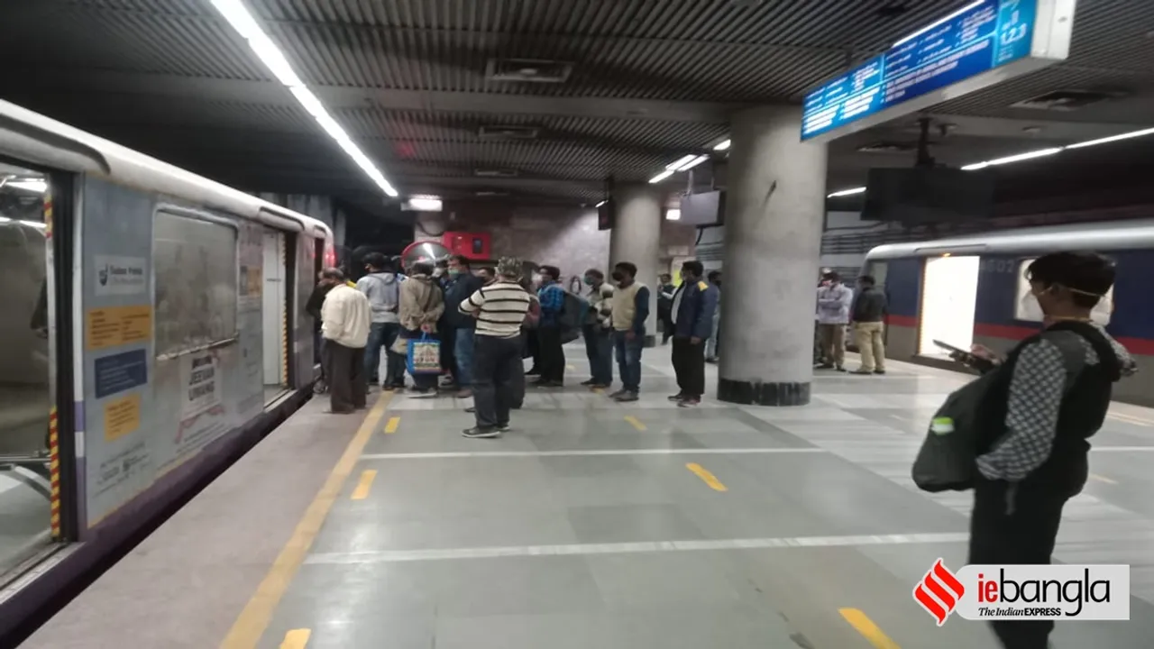 kolkata metro service-time extends from 28 march 2022