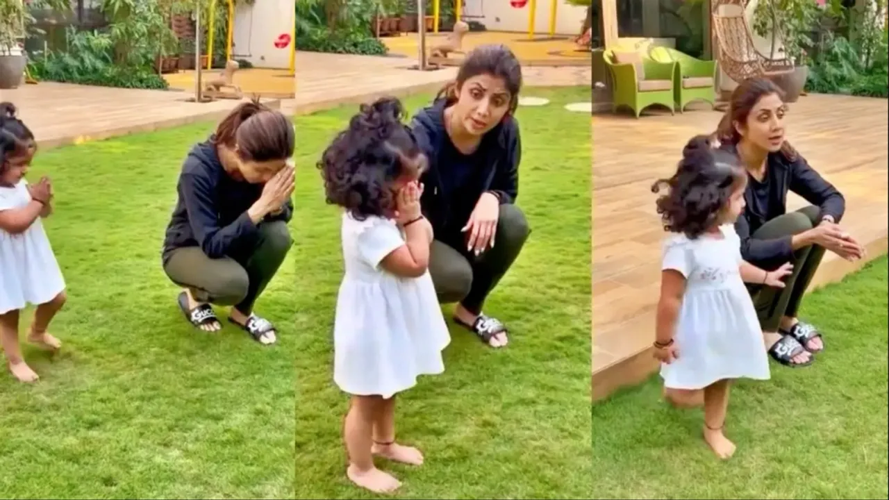 Shilpa Shetty , Shilpa Shetty viral video, Shilpa Shetty daughter, Shilpa Shetty children, bengali news today