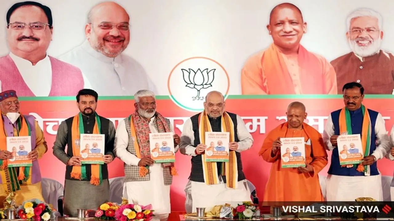 BJP releases UP Manifesto