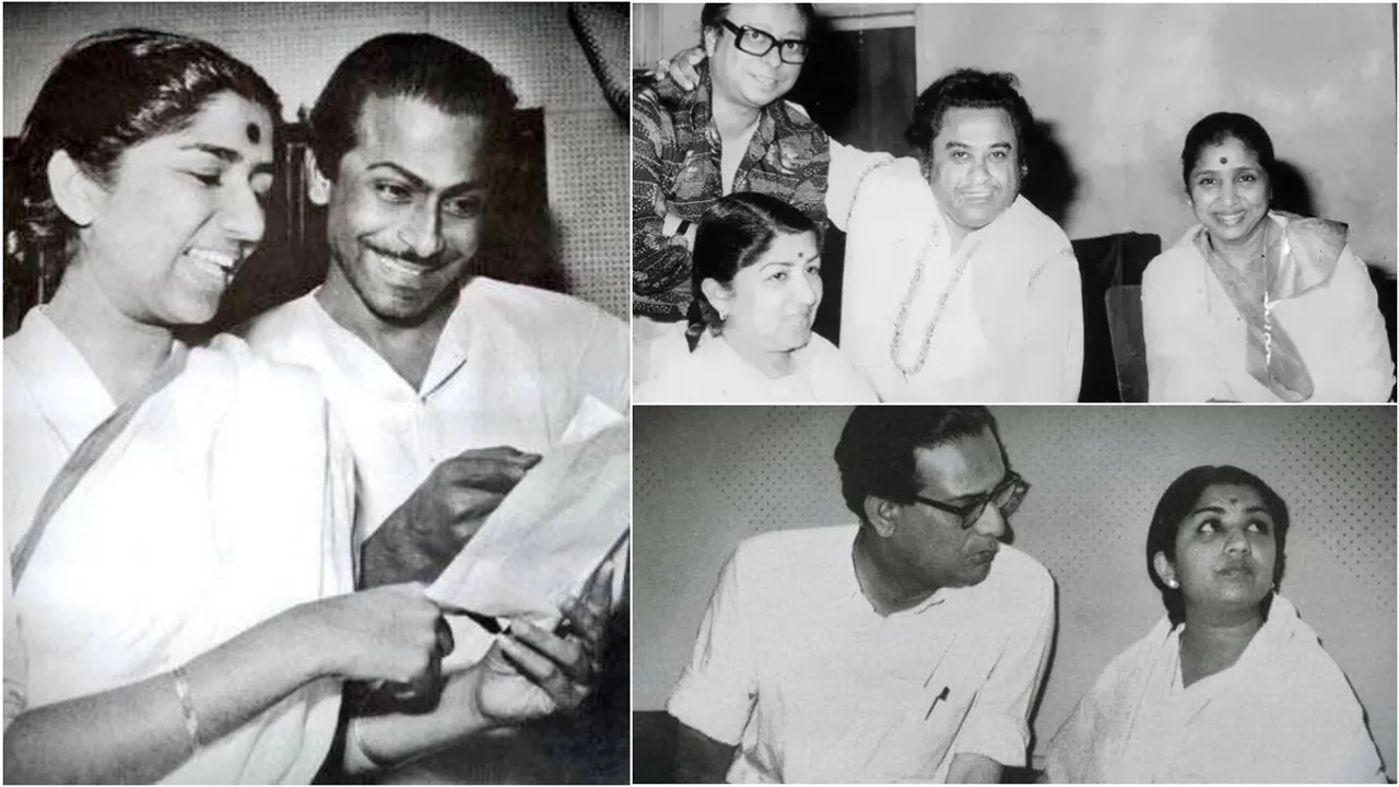 Lata Mangeshkar with Bengali musicians, RD barman, Lata Mangeshkar, kishore kumar, লতা মঙ্গেশকর, পঞ্চমদা, মান্না দে, সলিল চৌধুরী, কিশোর কুমার, শচীনদেব বর্মন, হেমন্ত মুখোপাধ্যায়, বাংলার সঙ্গে লতা মঙ্গেশকরের সম্পর্ক, bengali news today