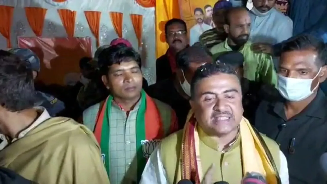 we are with anish khans family, says bjp leader suvendu adhikari