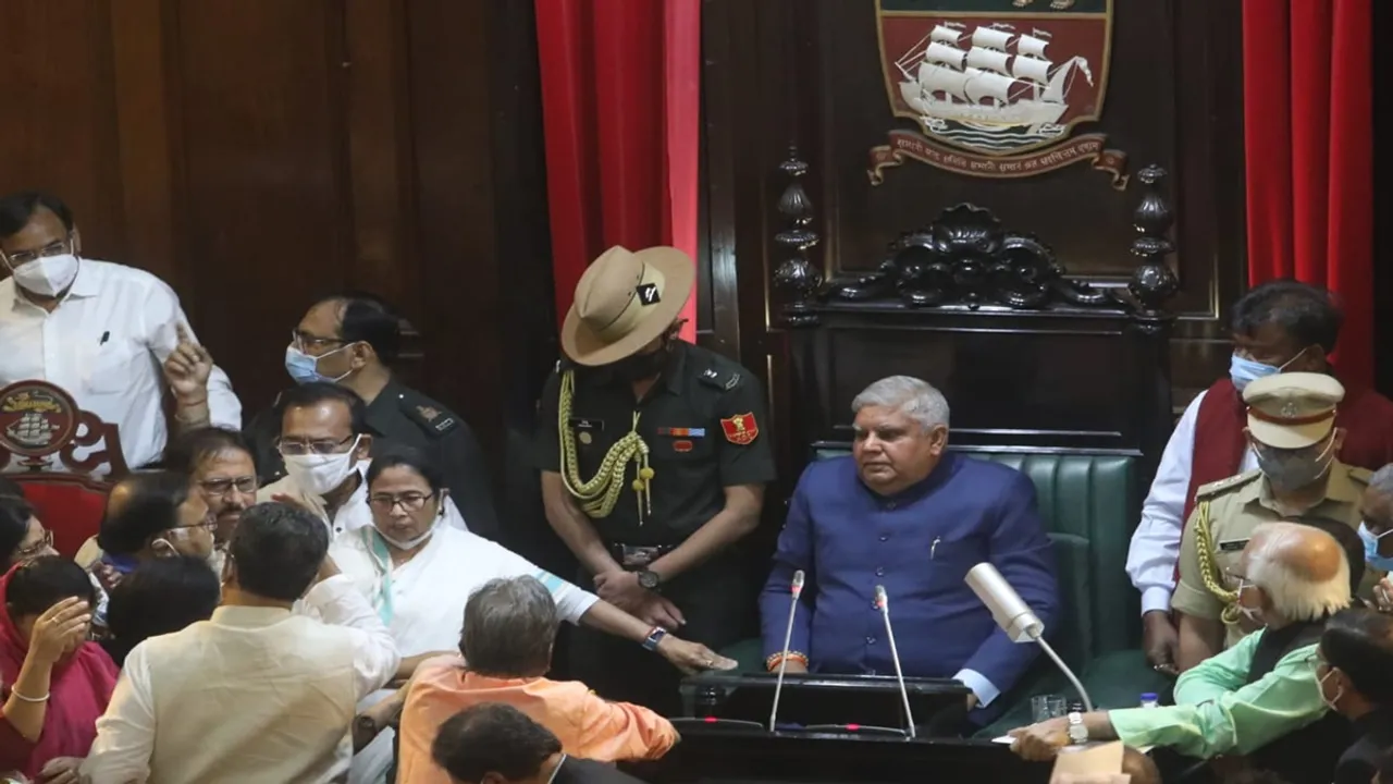 Chief Minister Mamata Banerjee criticizes BJP MLAs' protest during Governor's speech