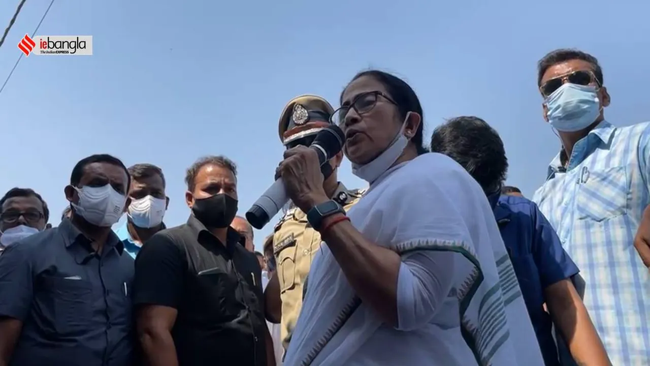 Cm Mamata Banerjee at Rampurhat Bagtui Villege Updates