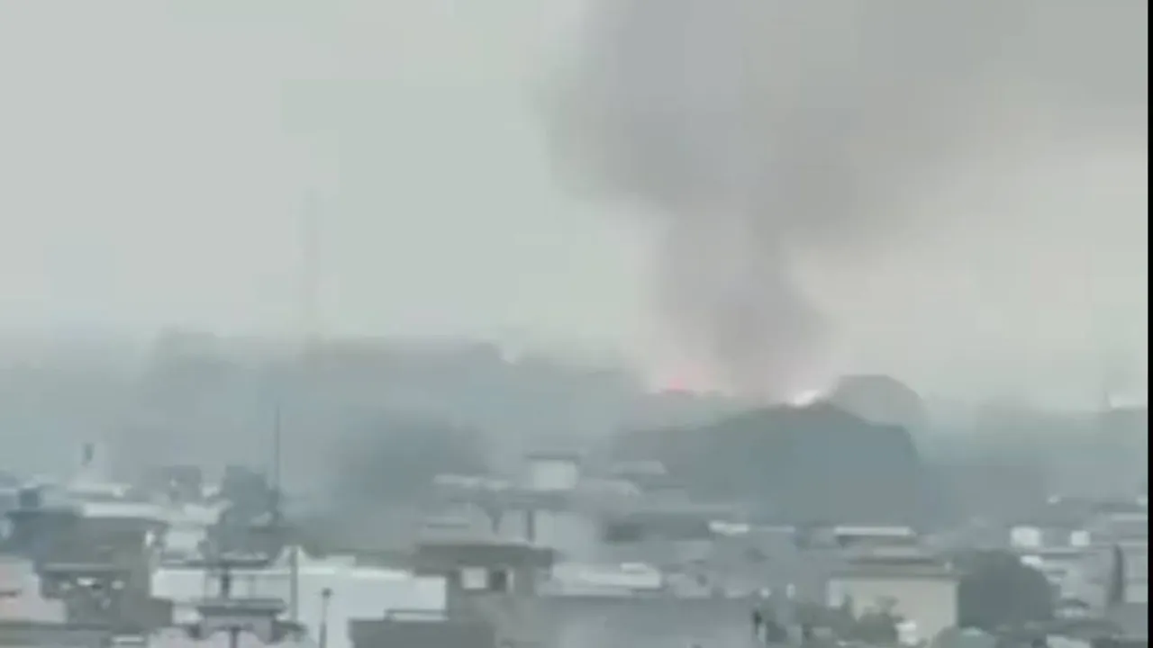 No loss after accidental fire breaks out at Sialkot Garrison