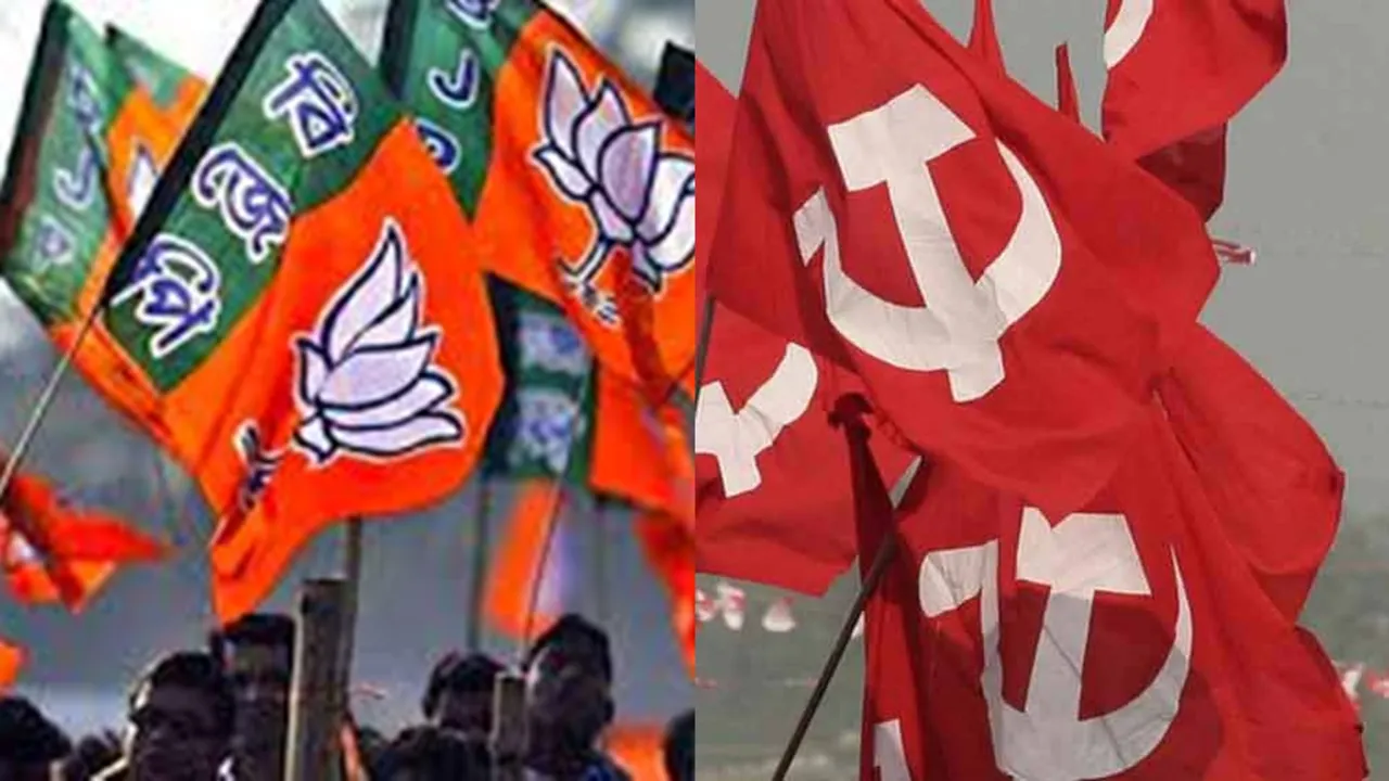 Left BJP desperate to prove who real opposition is in bengal after muni poll