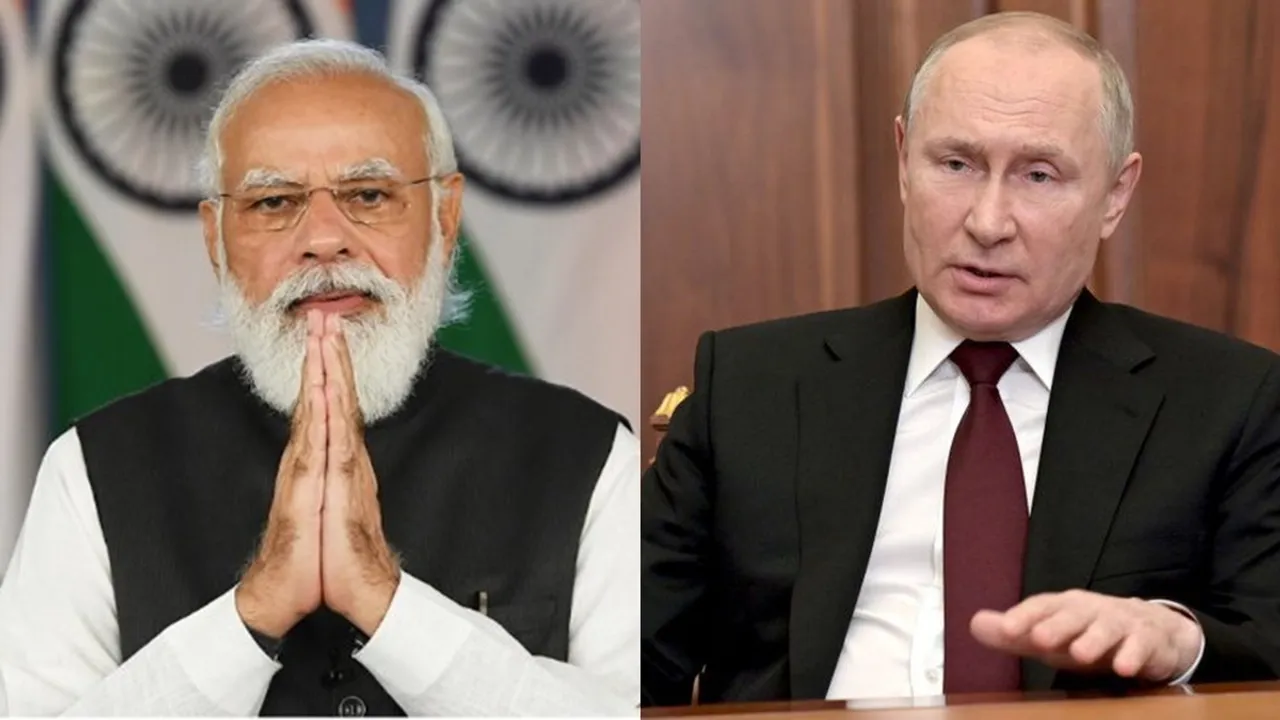 Modi Putin talk Russia says Kyiv holds students hostage