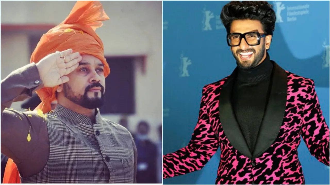 Ranveer Singh, Union Minister Anurag Thakur, রণবীর সিং, অনুরাগ ঠাকুর, দুবাই এক্সপো, Dubai Expo, Bengali news today