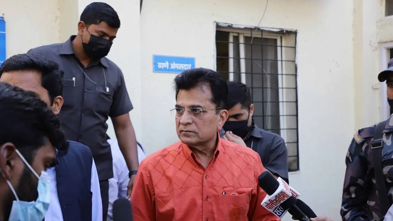 BJP leader Mr Kirit Somaiya, son booked for alleged swindling of money collected for INS Vikrant