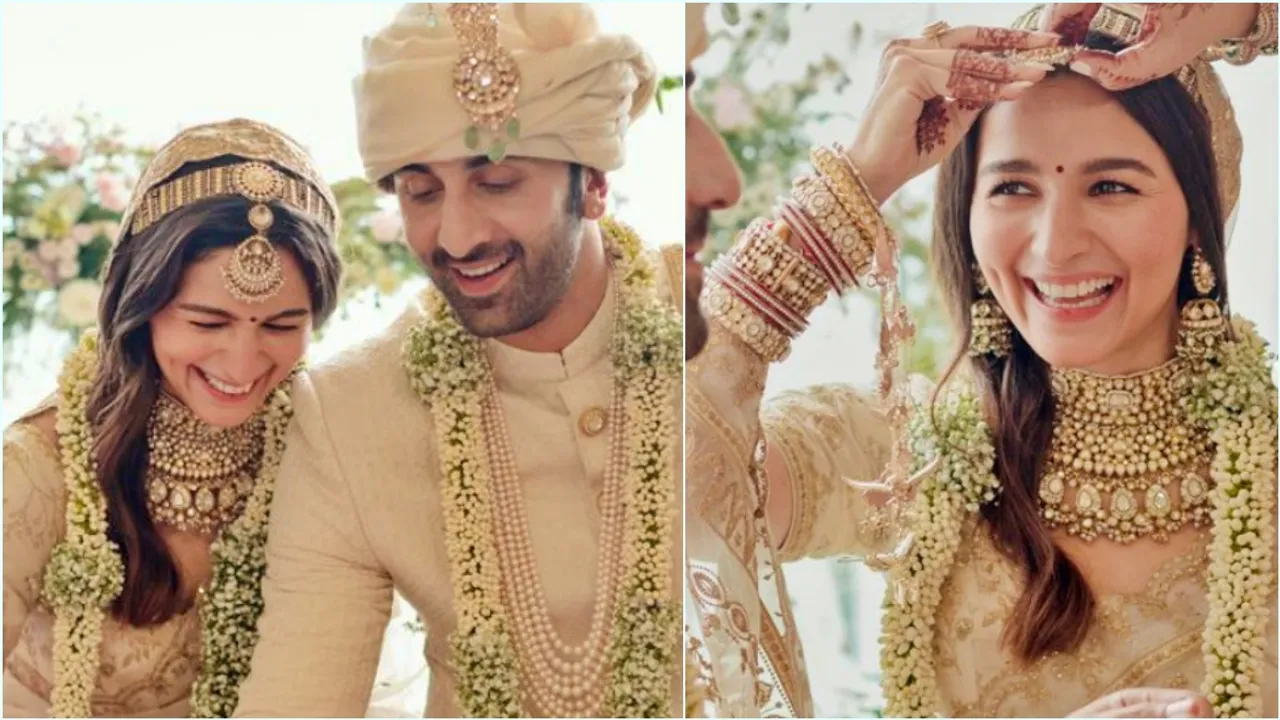 Ranbir-Alia Bhatt wedding, রণবীর-আলিয়ার বিয়ের প্রথম ছবি-ভিডিও