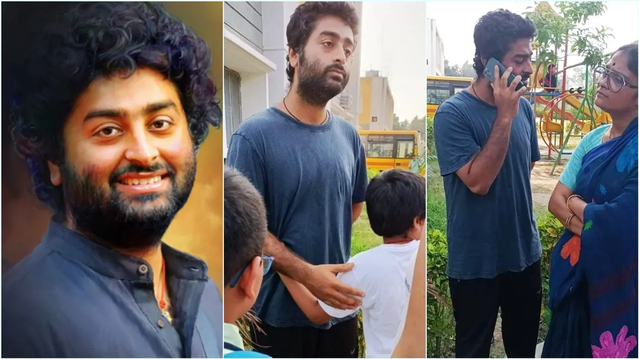 Arijit Singh, অরিজিৎ সিং, ছেলেকে স্কুলে ছাড়তে গেলেন অরিজিৎ, জিয়াগঞ্জে অরিজিৎ সিং, bengali news today, Bengali viral news