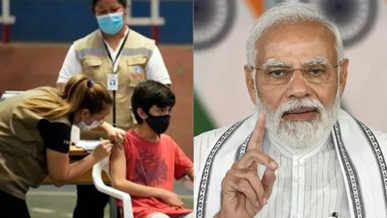 vaccinating children our priority PM Modi