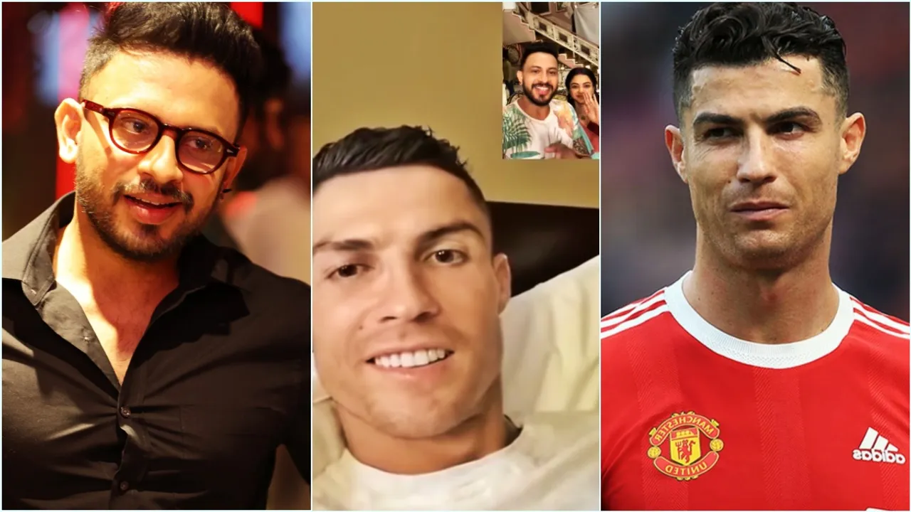 Cristiano Ronaldo, Cristiano Ronaldo video call with Anindya Chatterjee, Anindya Chatterjee, Gantchora, গাঁটছড়া সিরিয়াল, ক্রিশ্চিয়ানো রোনাল্ডো, অনিন্দ্য চট্টোপাধ্যায়, bengli news today