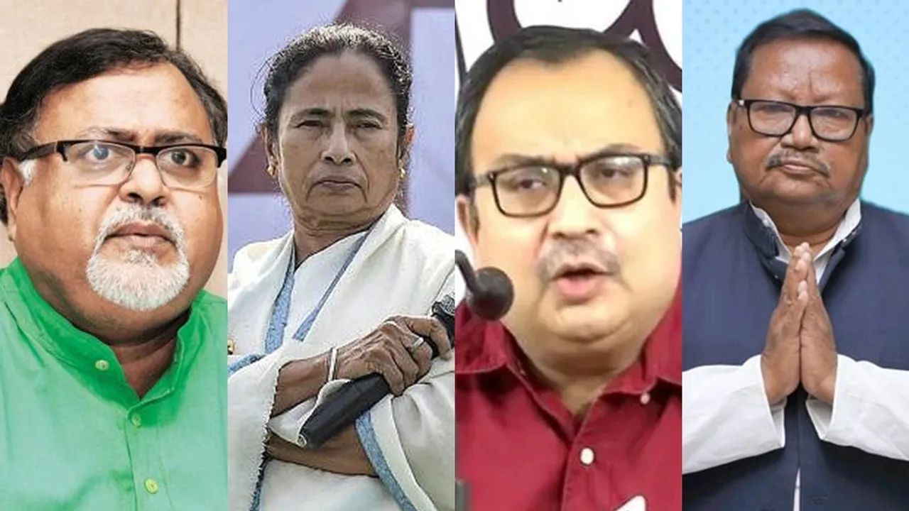 Mamata and tmc has tactical position on accused leaders and ministers regarding ssc scam