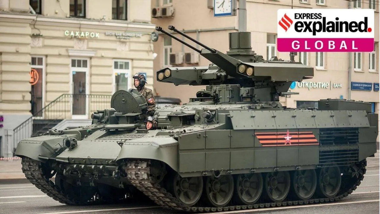 russian tank