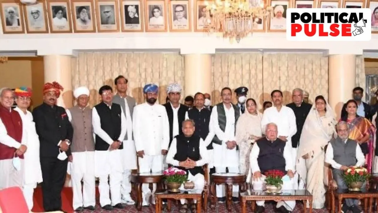 Ashok Gehlot cabinet in 2021