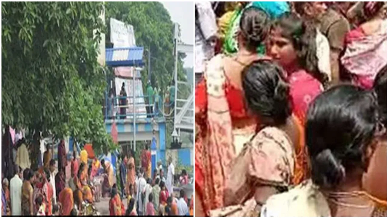 A huge crowd at the fair in Panihati, the tragic death of two pilgrims who fell ill in the heat