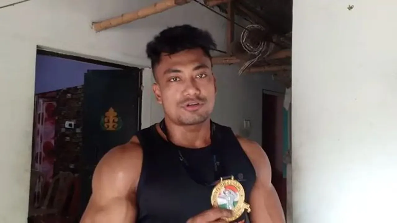 Maldah resident sandip rajbongshi gets gold in international body building competition
