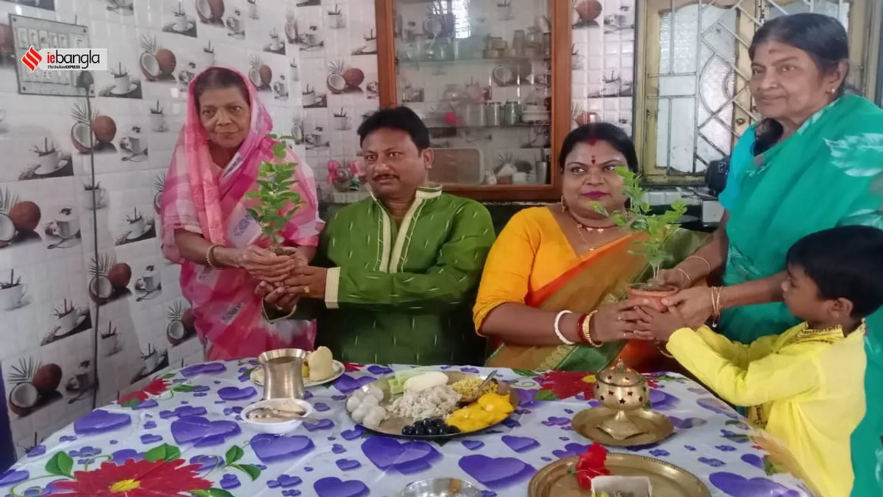 Jamai Sasthi 2022: In laws gift man sappling for world environment day