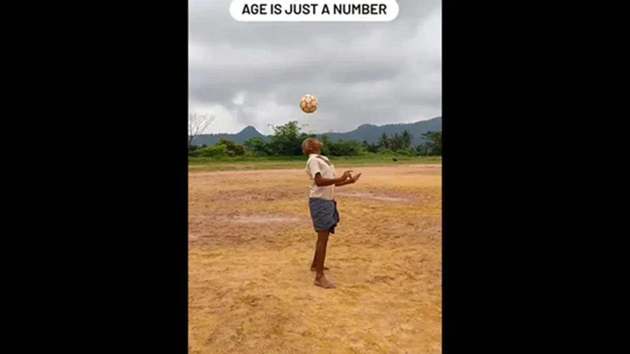 Man,football skills,video,viral,Instagram