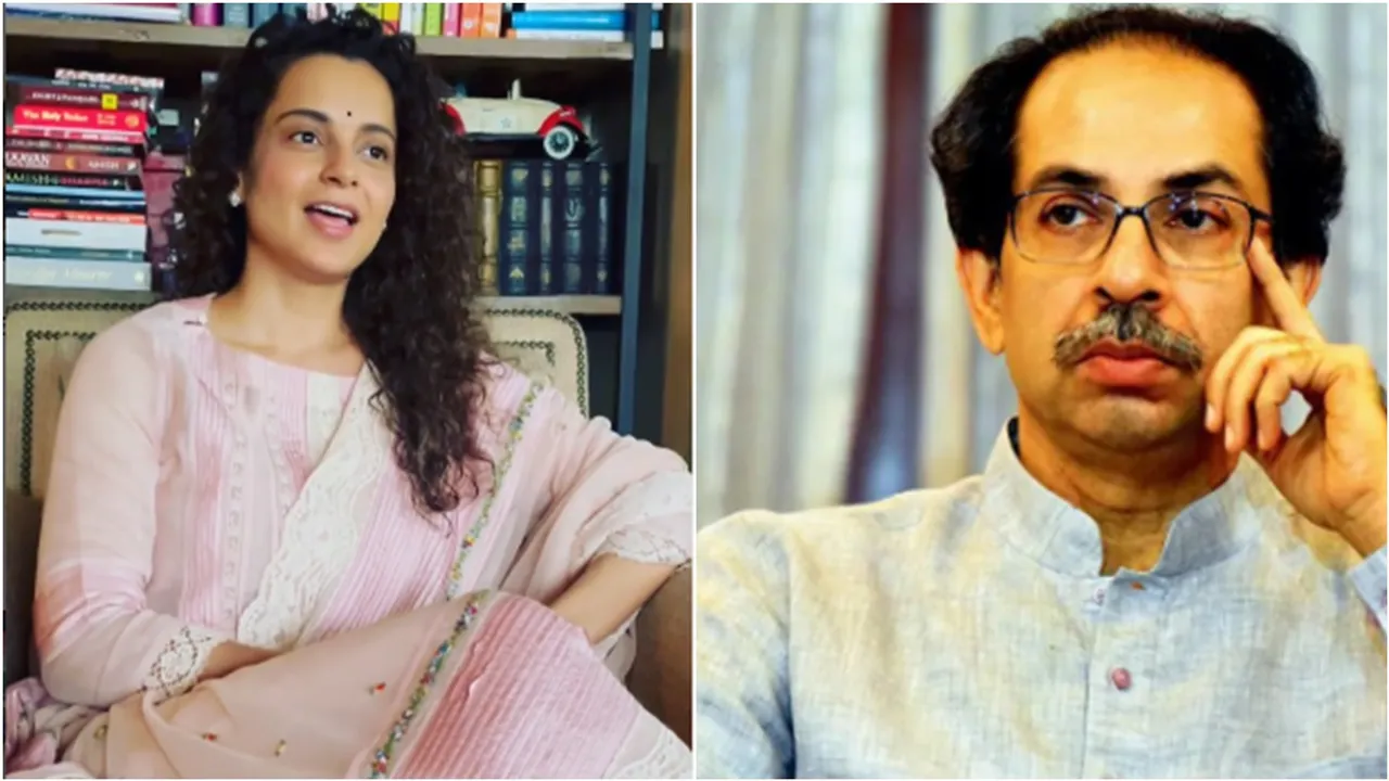 kangana ranaut- uddhav thackeray