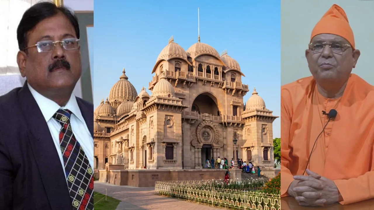 belur math strongly react on nirmal maji speech about maa sarada
