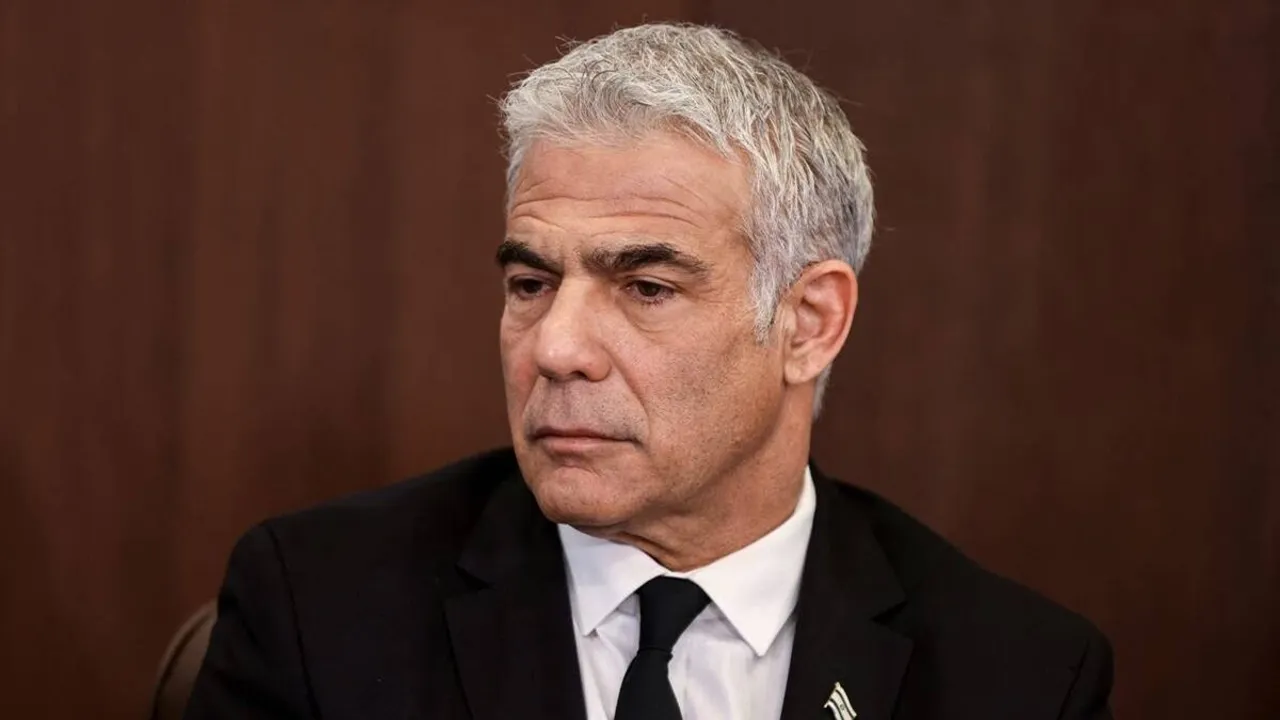 sraeli Foreign Minister Yair Lapid