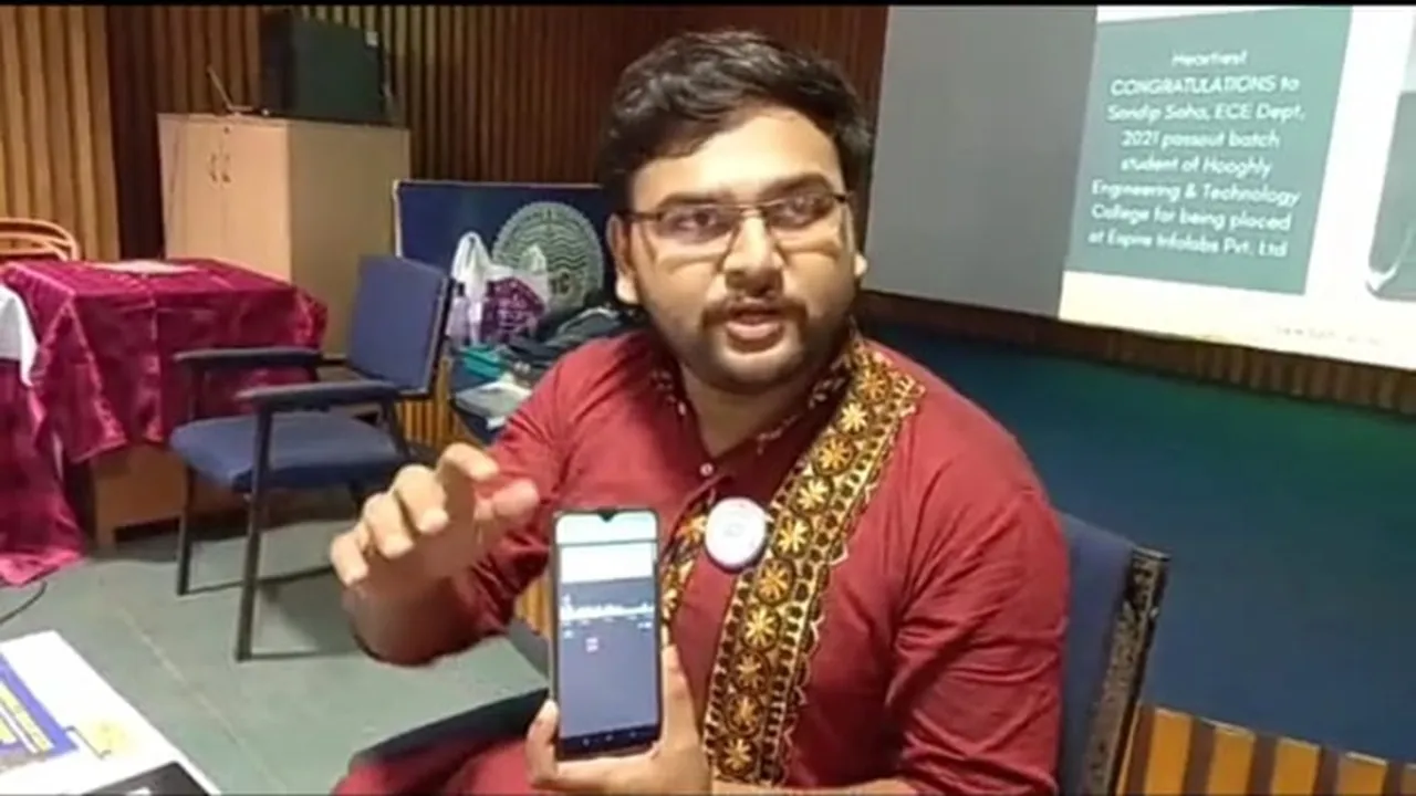 Ayon Bagh has developed a special device for flood control