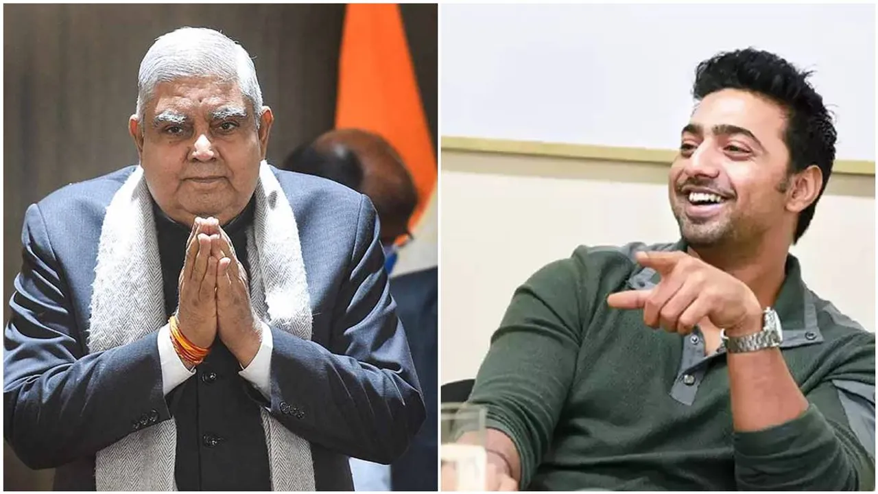 TMC MP and Actor Dev congratulates Jagdeep Dhankhar for VP nomination