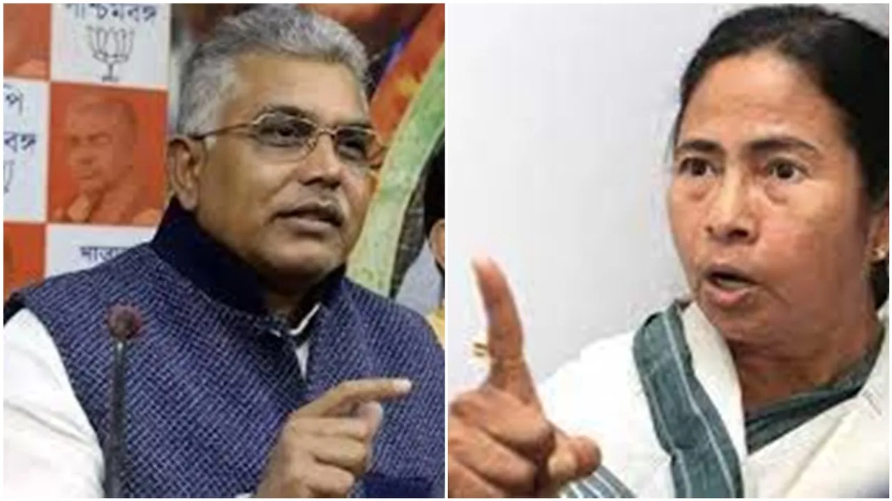 bjp dilip ghosh criticise cm mamata banerjee