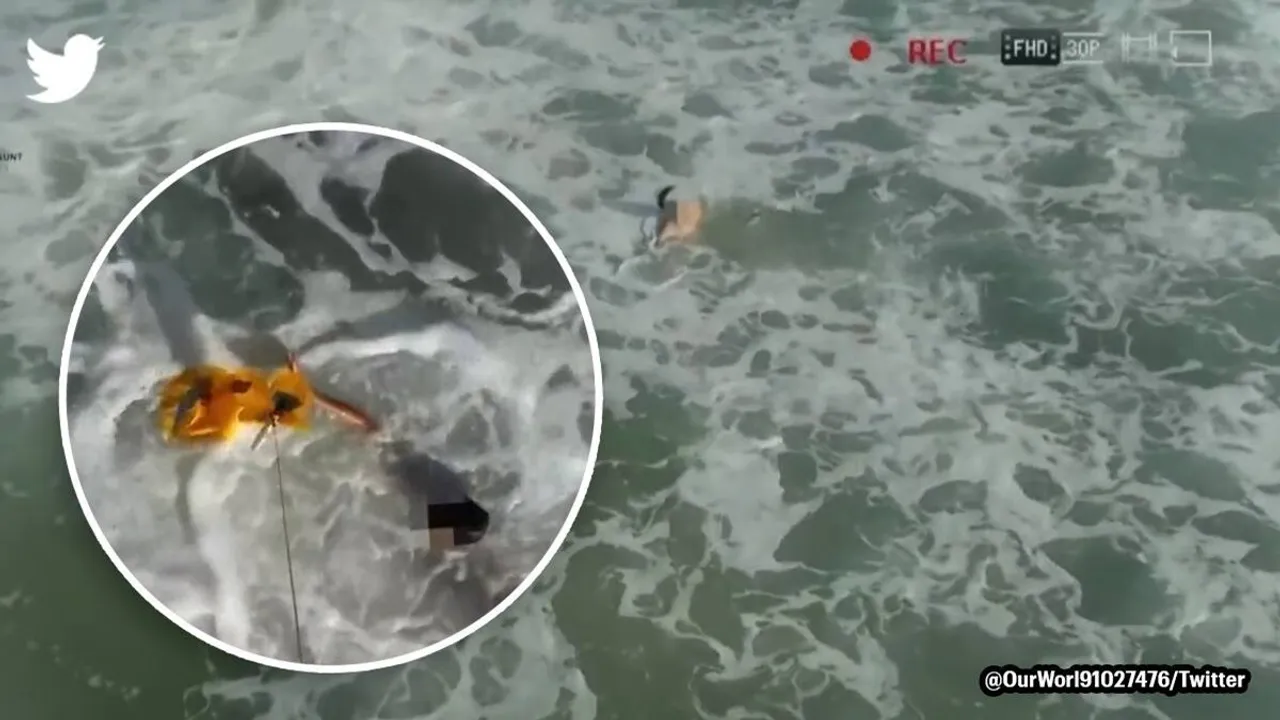Drone lifeguard