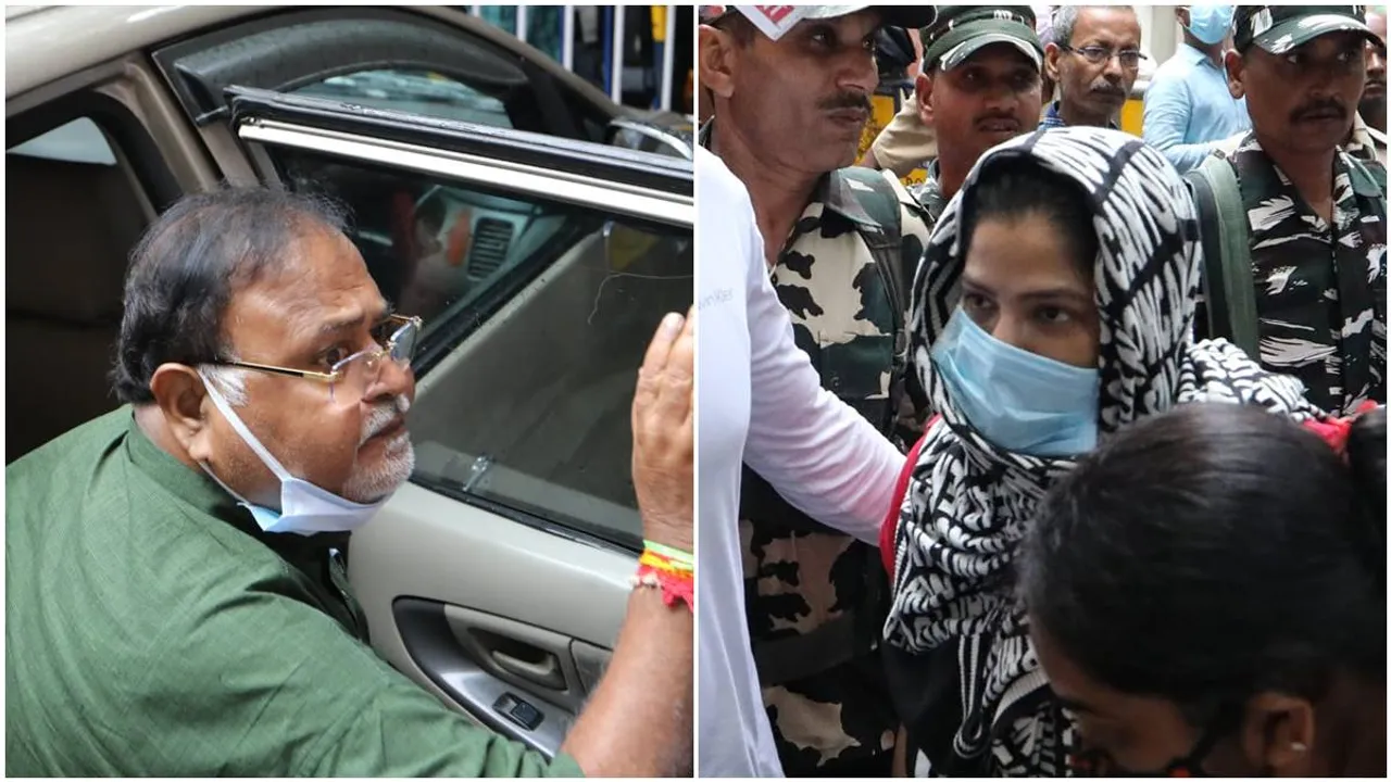 ssc scam ed partha arpita health check up court production updates
