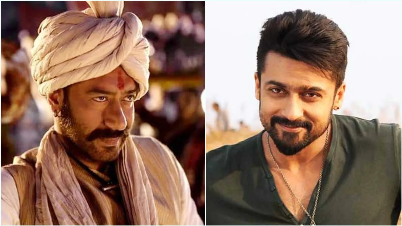 68th National Film Awards, Ajay Devgn, Suriya, Ajay devgn bags National award, অজয় দেবগণ, জাতীয় পুরস্কার, ৬৮তম জাতীয় চলচ্চিত্র পুরস্কার, অজয় দেবগণ খবর, দক্ষিণী অভিনেতা সূর্য, তানহাজি, Indian Express Entertainment News, Bengali News today