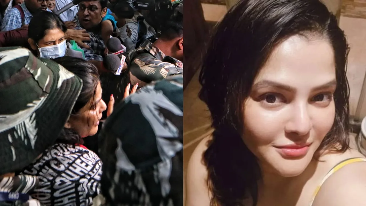 arpita mukherjee arrest by ed on ssc scam case, গ্রেফতার অর্পিতা